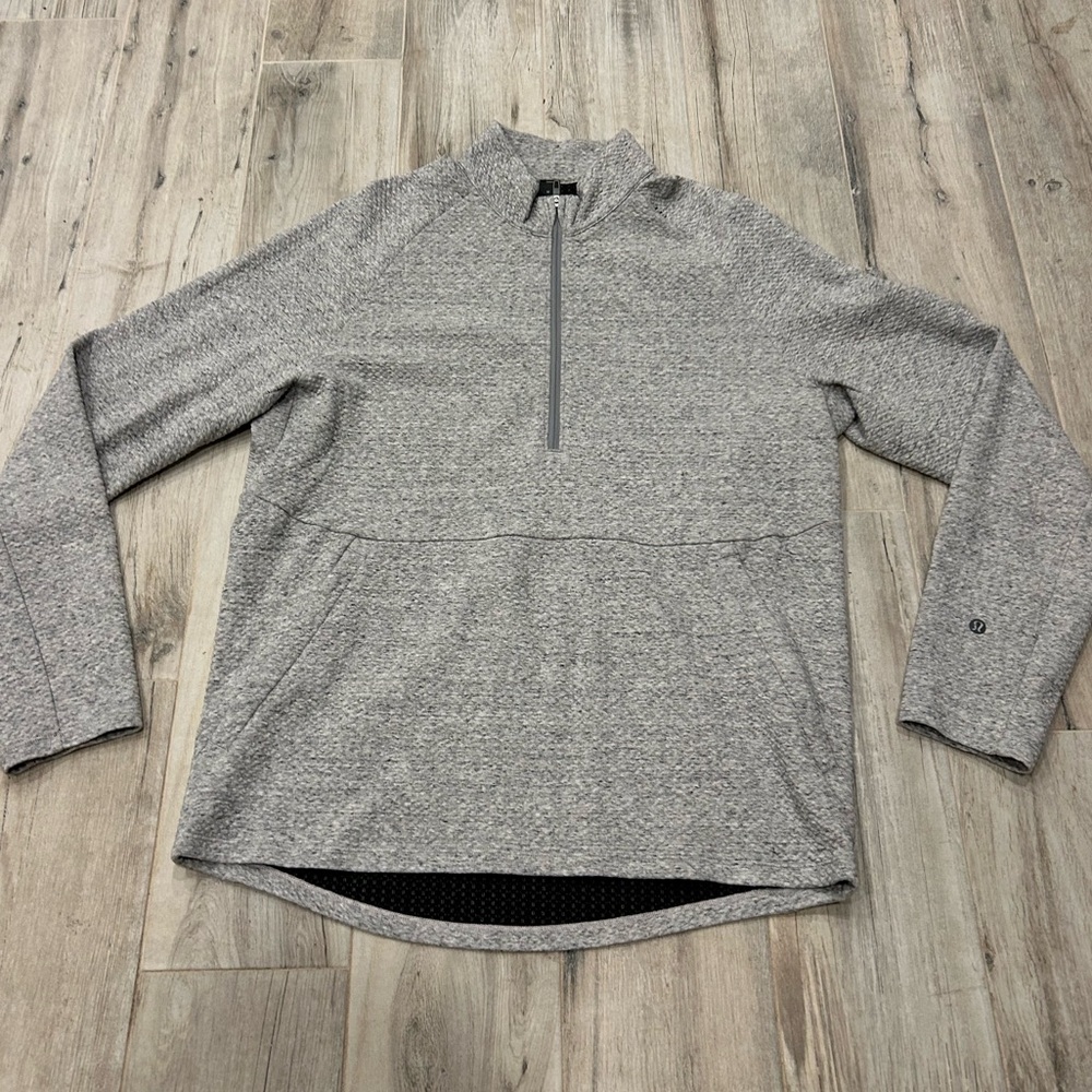 Men’s Lululemon At Ease Quarter-zip, Medium, $148